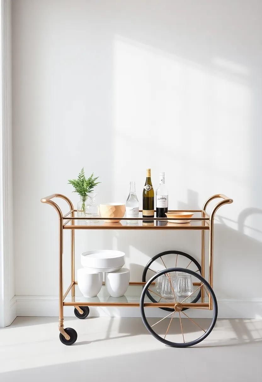 Scandinavian ⁤Simplicity:‌ Clean lines and minimalist design make this cart a sophisticated addition to any⁤ modern home