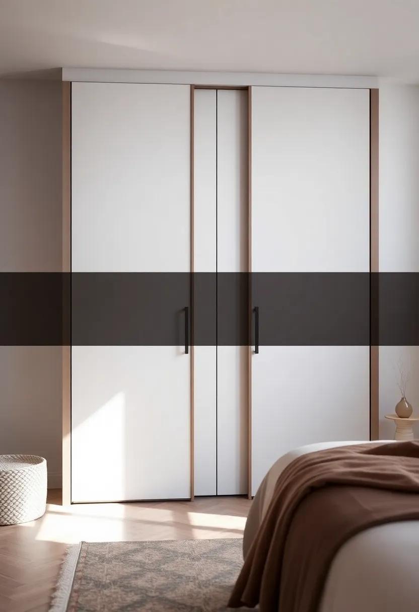 Foldable⁢ Wardrobe Doors: ⁤Choose foldable or sliding wardrobe doors that save space while still allowing for a‌ sleek, modern ⁣look that fits into any studio apartment's aesthetic
