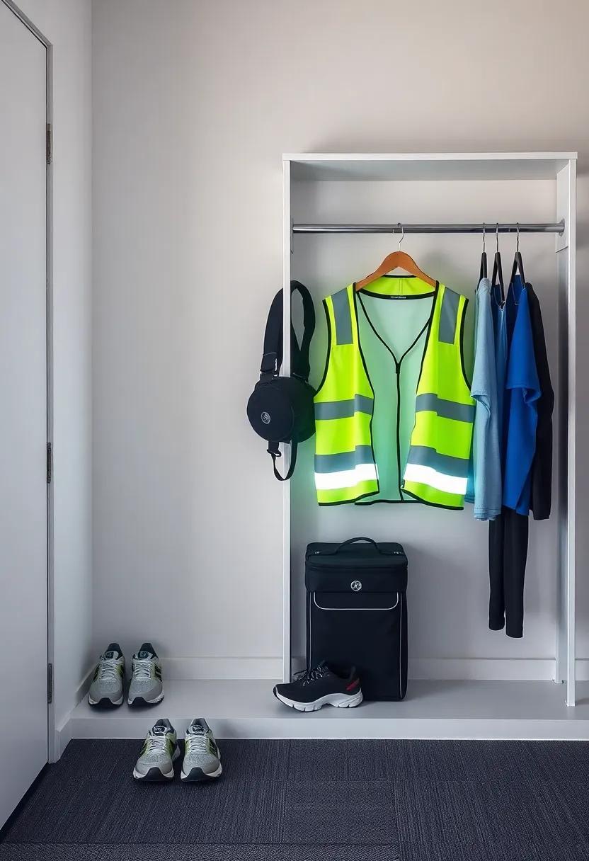 Reflective vests ⁢and⁤ apparel for improved visibility during early morning or late​ evening runs