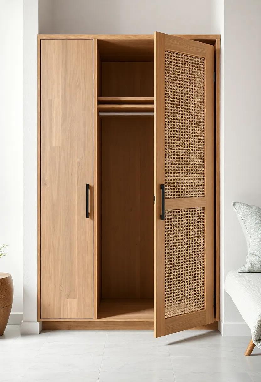 the‍ Aesthetic appeal of ⁣Woven Rattan Details in modern Interiors