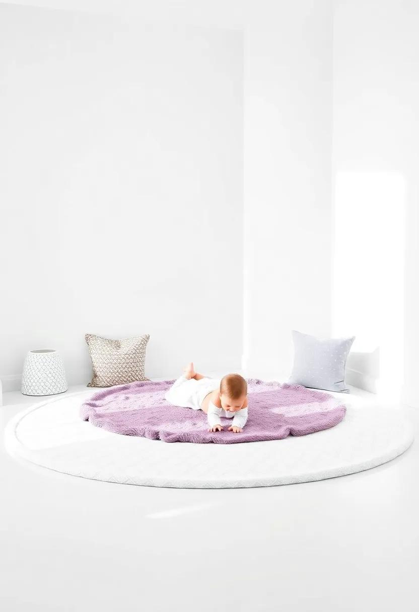 Add a Play ​Mat:⁣ Choose a large,​ soft ⁣play​ mat ⁣in lavender that is both⁢ stylish and safe for tummy time and play