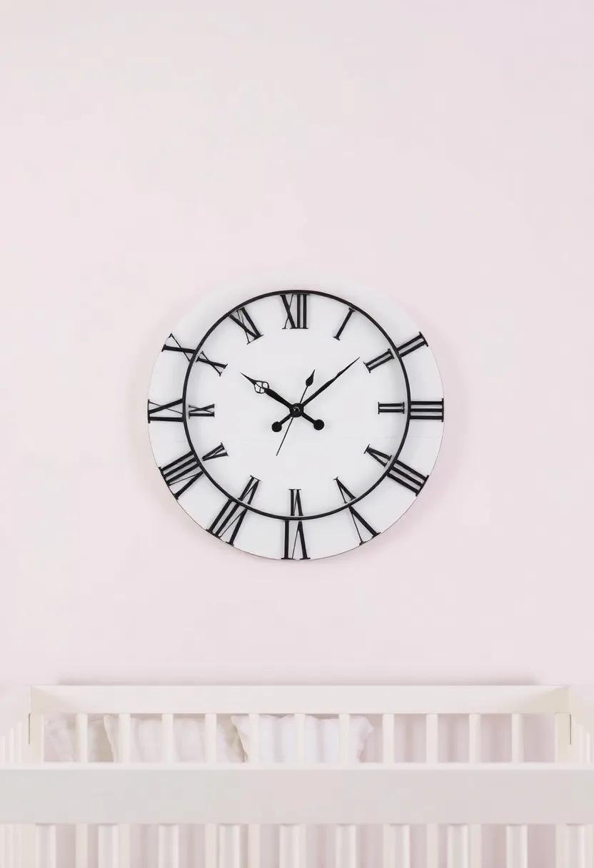 Feature a Giant Wall⁤ Clock: Incorporate a chic, oversized wall clock that ⁢complements the color scheme and adds functionality