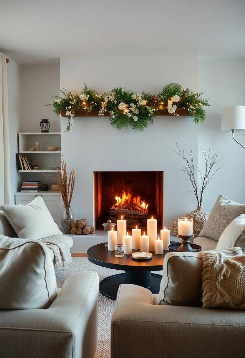 Lastly, don’t forget the ​warmth of ⁣scent—incense or ⁣scented candles placed on the⁣ mantel can create an inviting⁤ olfactory backdrop⁣ for winter gatherings