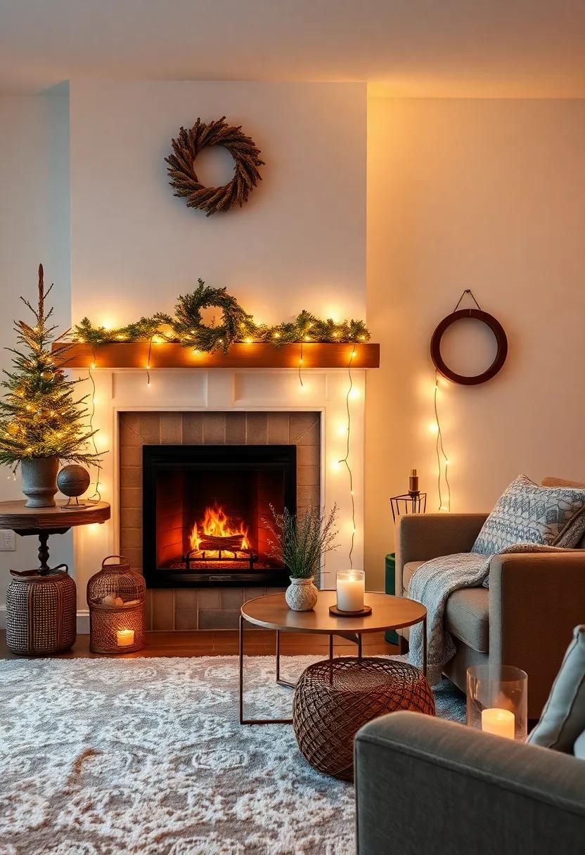 Utilize ‌decorative ⁢screens or⁤ wood holders that not only‌ serve functionality but‍ also add an aesthetic touch to ⁣your‌ fireplace⁤ area