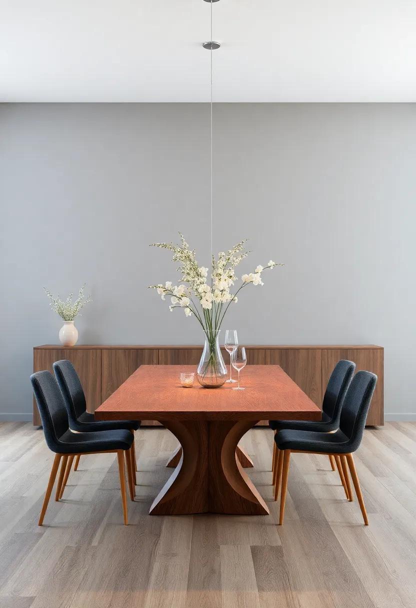 Dynamic Centerpieces That ⁤Captivate: Enhancing the Wooden dining Table Experience