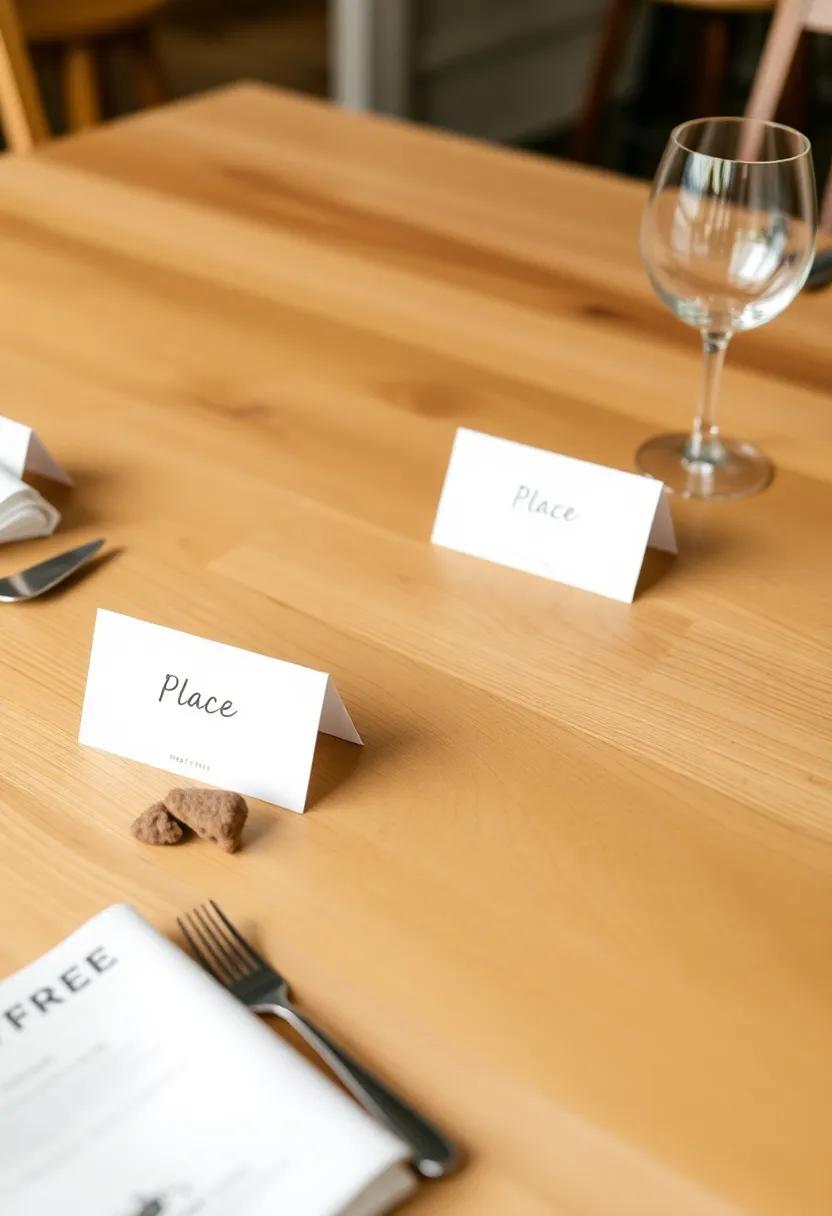 Playful Place Cards: Crafting Unique ​Identifiers to Enhance Guest Experiences