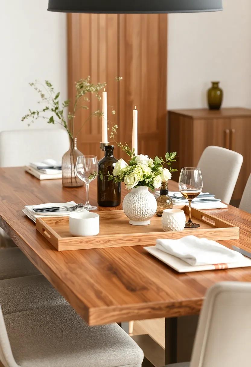 The Versatile Display: using Trays to Create⁣ Functional and Chic Arrangements