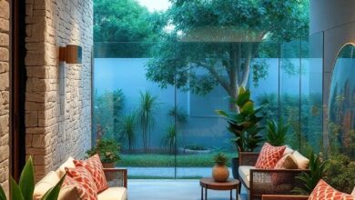 Clear Boundaries: Embracing Transparent Garden Fences for Uninterrupted Views