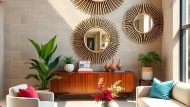 Radiant Reflections: Exploring the Timeless Charm of Art Deco Sunburst Mirrors