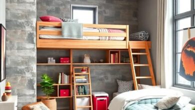 Maximizing Fun and Space: Creative Loft Bed Ideas for Small Kids’ Rooms and Play Areas
