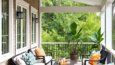 25 Brilliant Small Screened Porch Ideas Featuring Stylish Multi-Functional Furniture