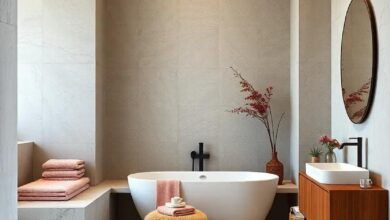 25 Stunning High-End Bathrooms Featuring Built-In Seating for Ultimate Luxury