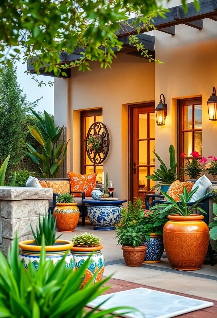 23 Stunning Front Yard Mexican Talavera Pots to Elevate Your Outdoor Space