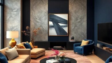 23 Stunning Luxury Navy Blue and Gold Living Room Designs to Inspire Your Space