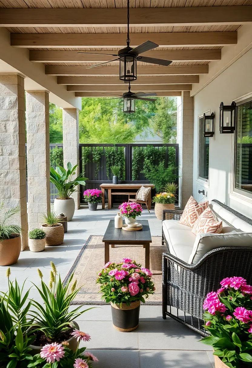 24 Inspiring Spring Patio Ideas Featuring Blooming Flowers to Brighten Your Space