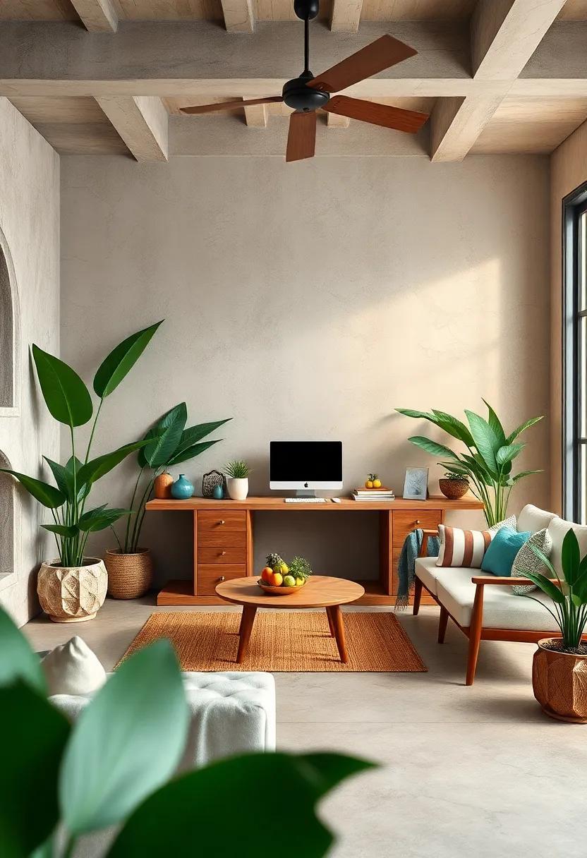 23 Inspiring Tropical Home Office Setups to Boost Your Productivity and Vibe