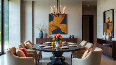 25 Stunning High-End Dining Room Ideas Featuring Chic Terrazzo Flooring Designs