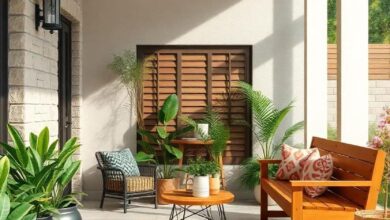 23 Stunning Patio Ideas Featuring Wooden Benches to Elevate Your Outdoor Space