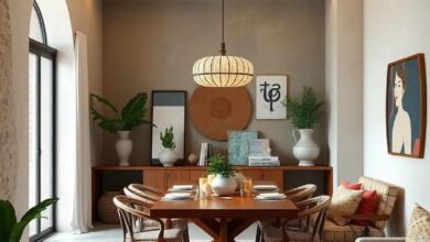 23 Boho Dining Room Styling Tips to Transform Your Space with Eclectic Charm