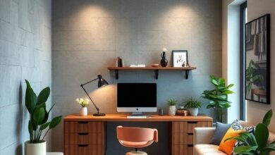 25 Inspiring Small Home Offices with Wall-Mounted Desks That Maximize Space