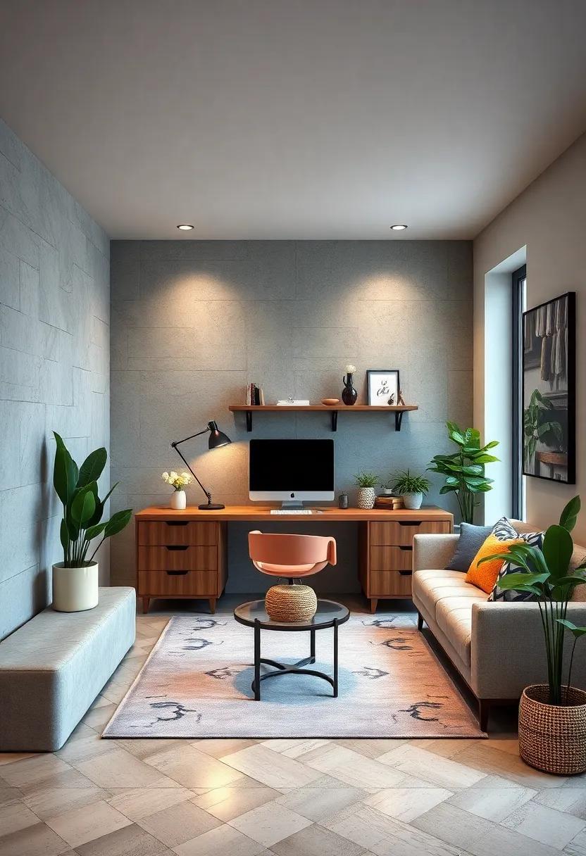 25 Inspiring Small Home Offices with Wall-Mounted Desks That Maximize Space