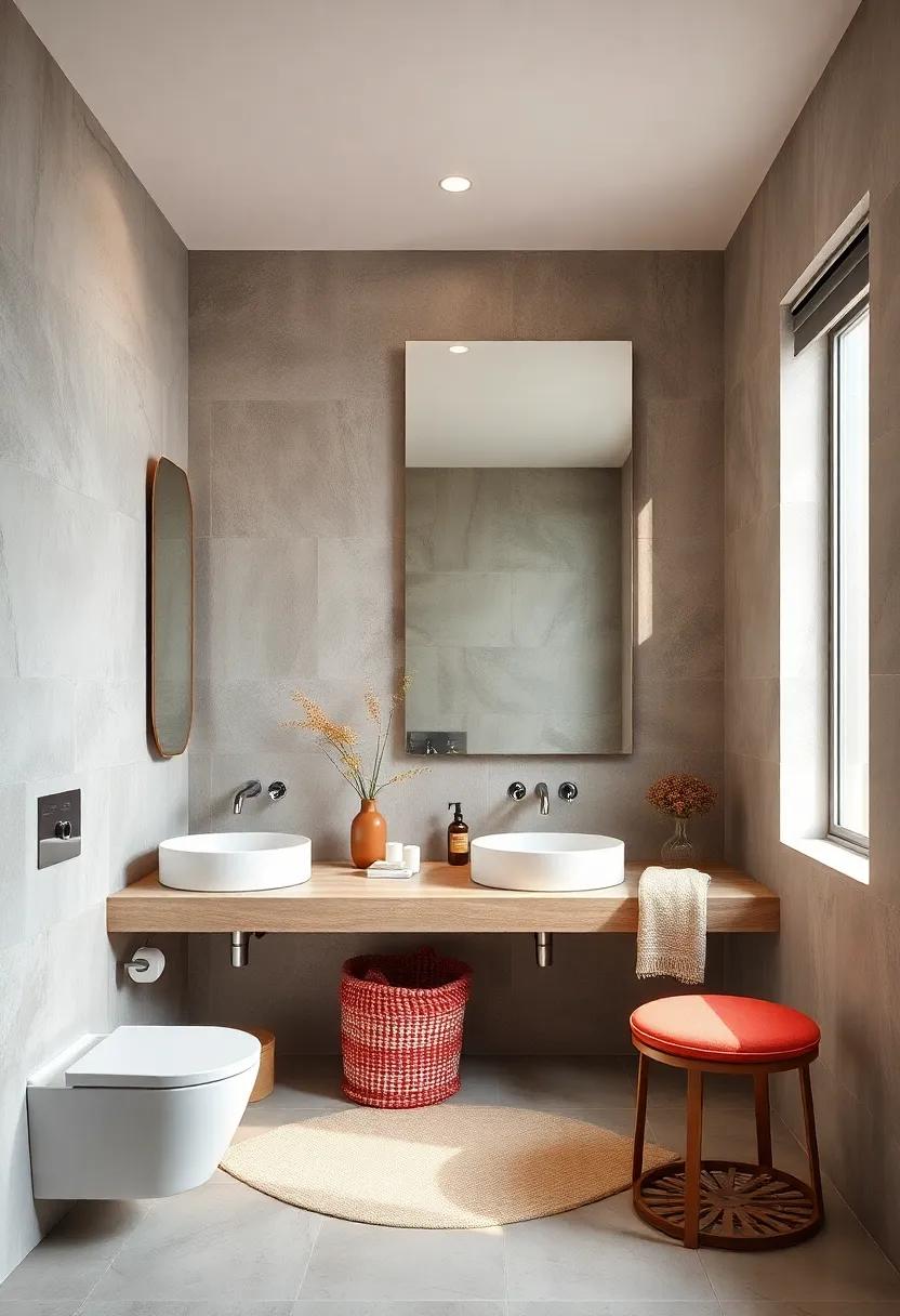 Use large mirrors to create an illusion of depth‍ and amplify the​ available light