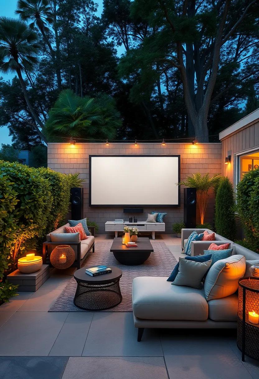 Smooth Outdoor ⁢Audio Speakers Hidden Among Bushes Delivering Crystal Clear Sound