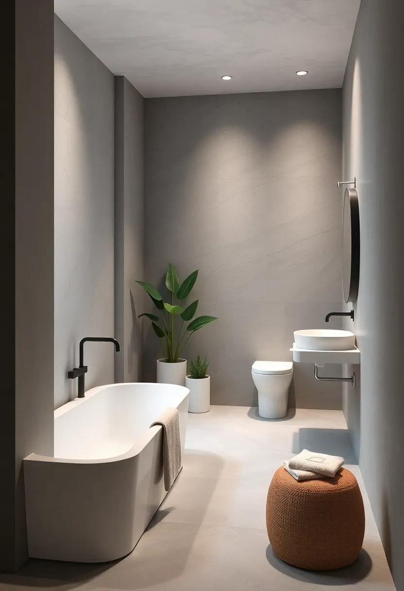 Add greenery⁣ in ‌white or grey pots⁢ to⁤ bring freshness while keeping ⁢the palette neutral