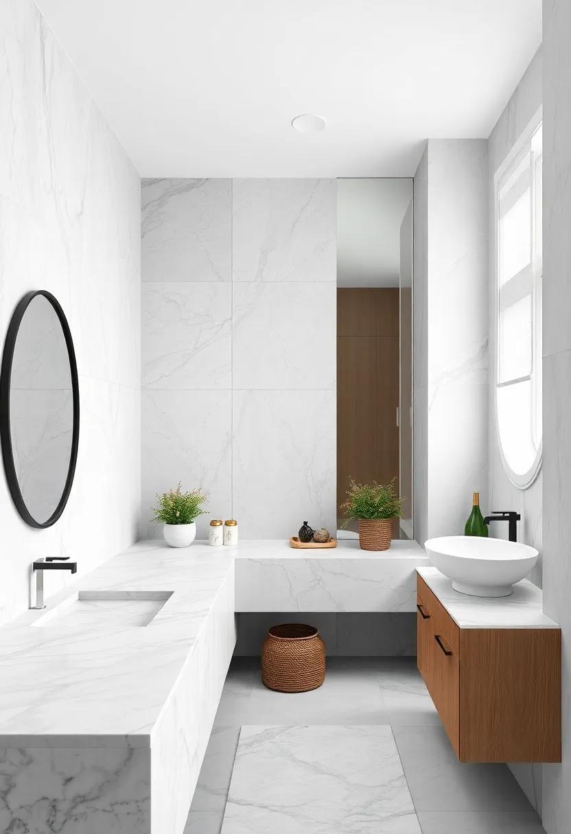 Incorporate marble ‌countertops with subtle grey veining to add a touch of luxury​ and timeless elegance