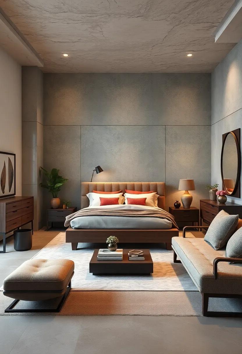 Blending Traditional and Contemporary Elements to Create Timeless Guest Bedroom​ Furniture Arrangements