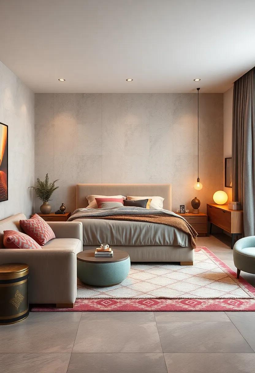 Integrating Warm ⁣Tones and Soft Metallic Accents‌ for a‌ Luxurious⁢ but Comfortable Guest Bedroom Feel