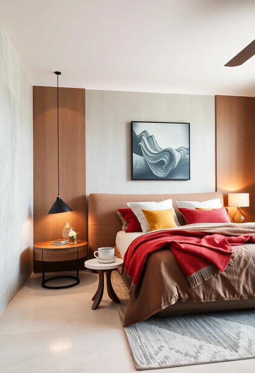 Introducing Artistic Side Tables ⁣With ⁤Unique Shapes ⁤to Add Visual Interest in Cozy Guest ⁢Bedrooms