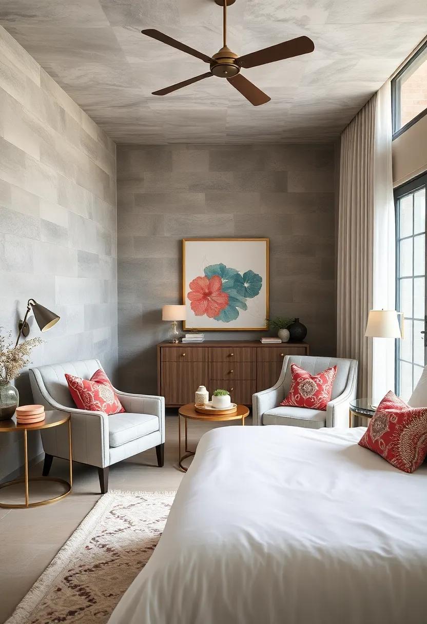 Pairing⁤ classic ⁤Upholstered⁤ Chairs With ‌Decorative Pillows ⁢for Inviting Guest Room Seating ⁤Options