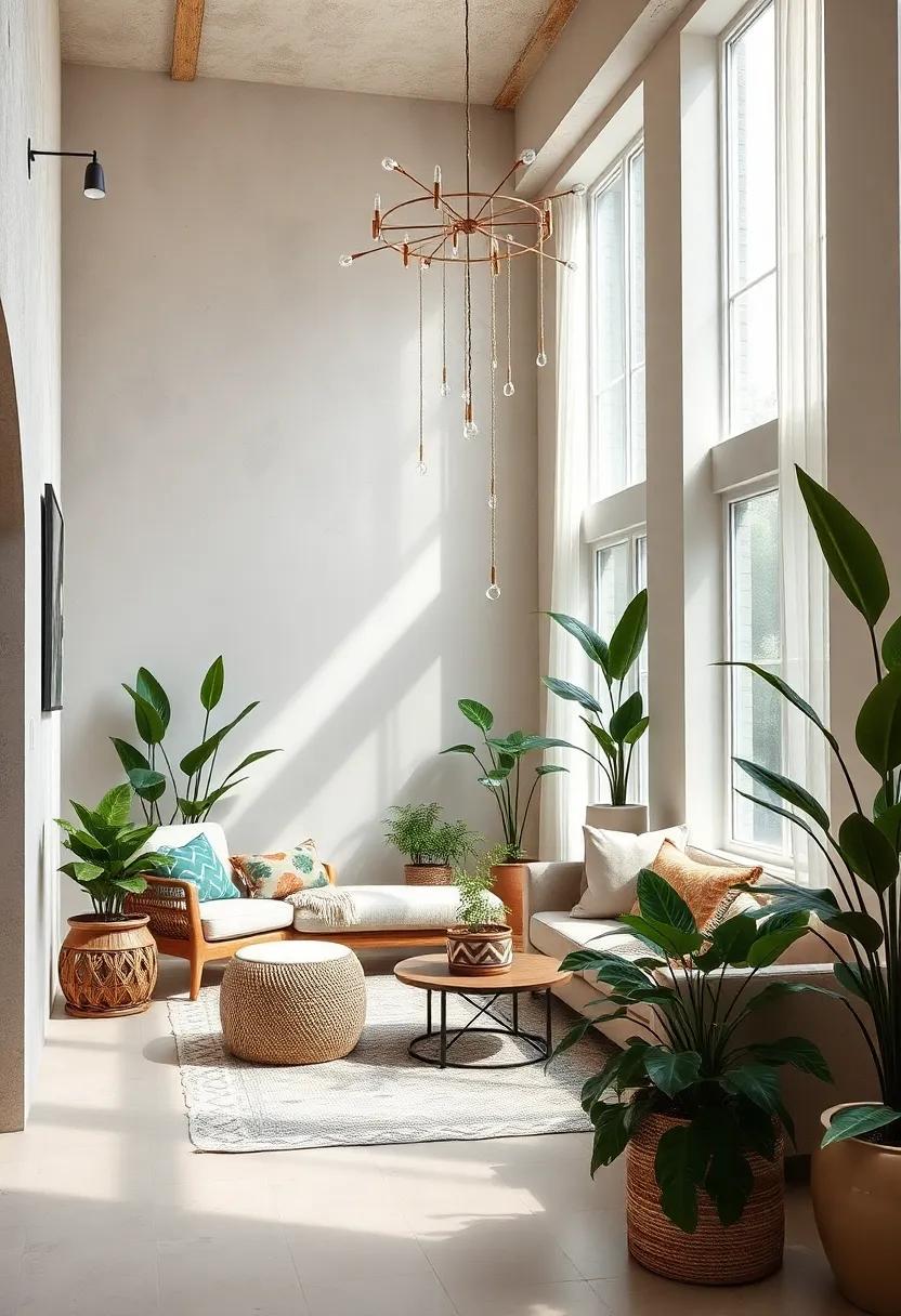 Introduce indoor plants with varied ⁣leaf shapes to create a lush, fresh environment that breathes life