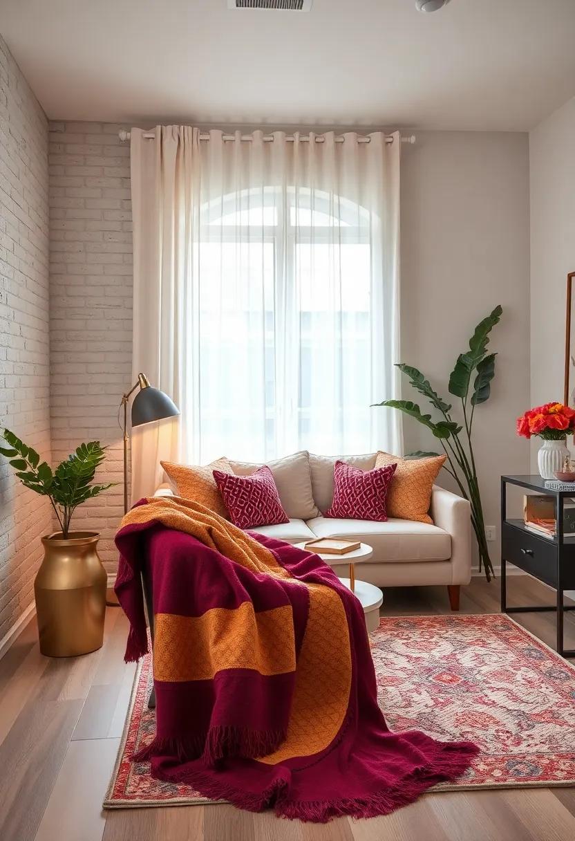 Burgundy Upholstered Headboard with gold ⁢Nailhead ‍Trim