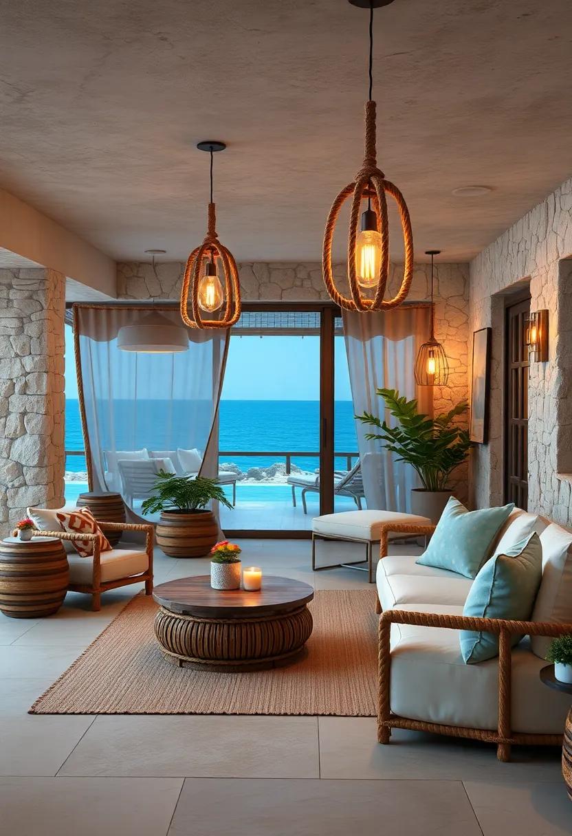 Solar-Powered rope Lanterns: Eco-friendly lighting ⁢solutions that enhance‌ your beach outdoor spaces