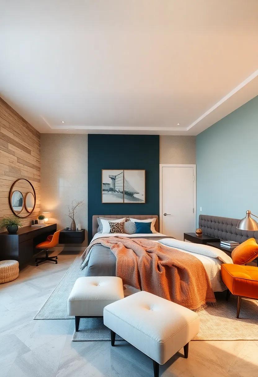 Experiment⁢ with Bold Accent Walls for ⁢visual Interest