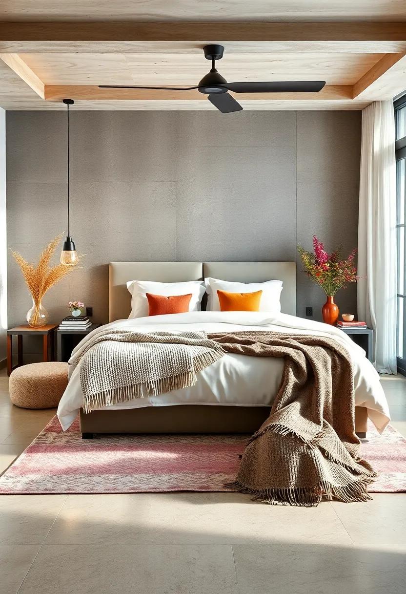 Incorporate Textured ⁢Throws ‌and Pillows for Cozy Depth