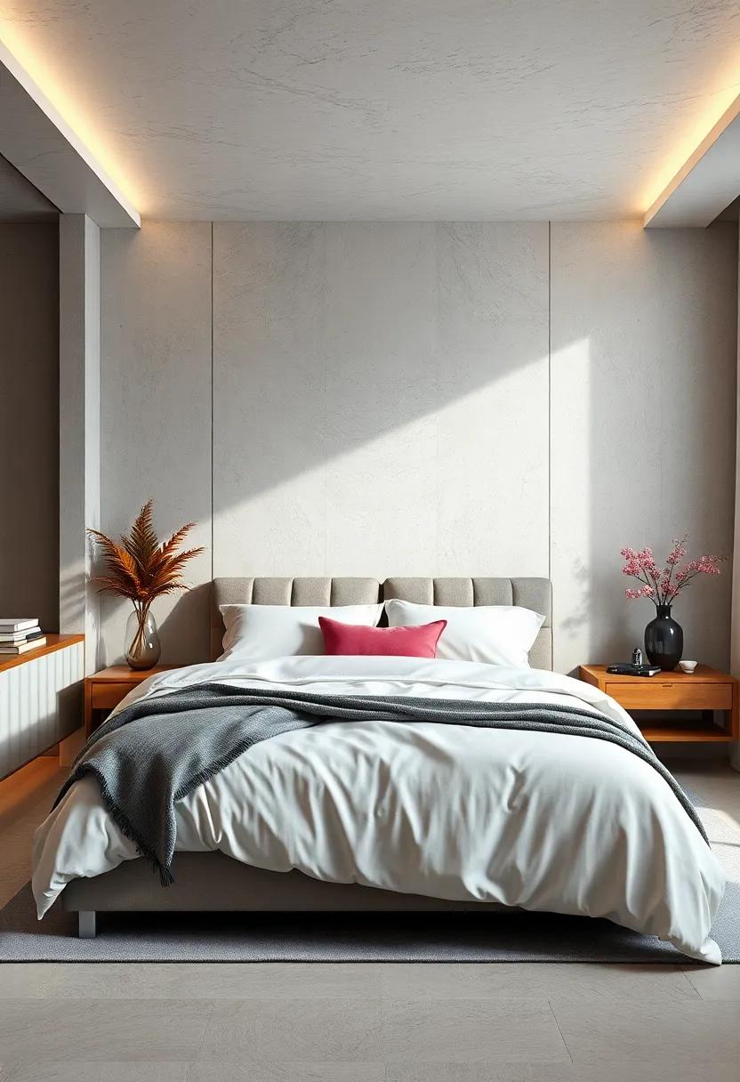 select Monochromatic Bedding for a ⁣sleek Look