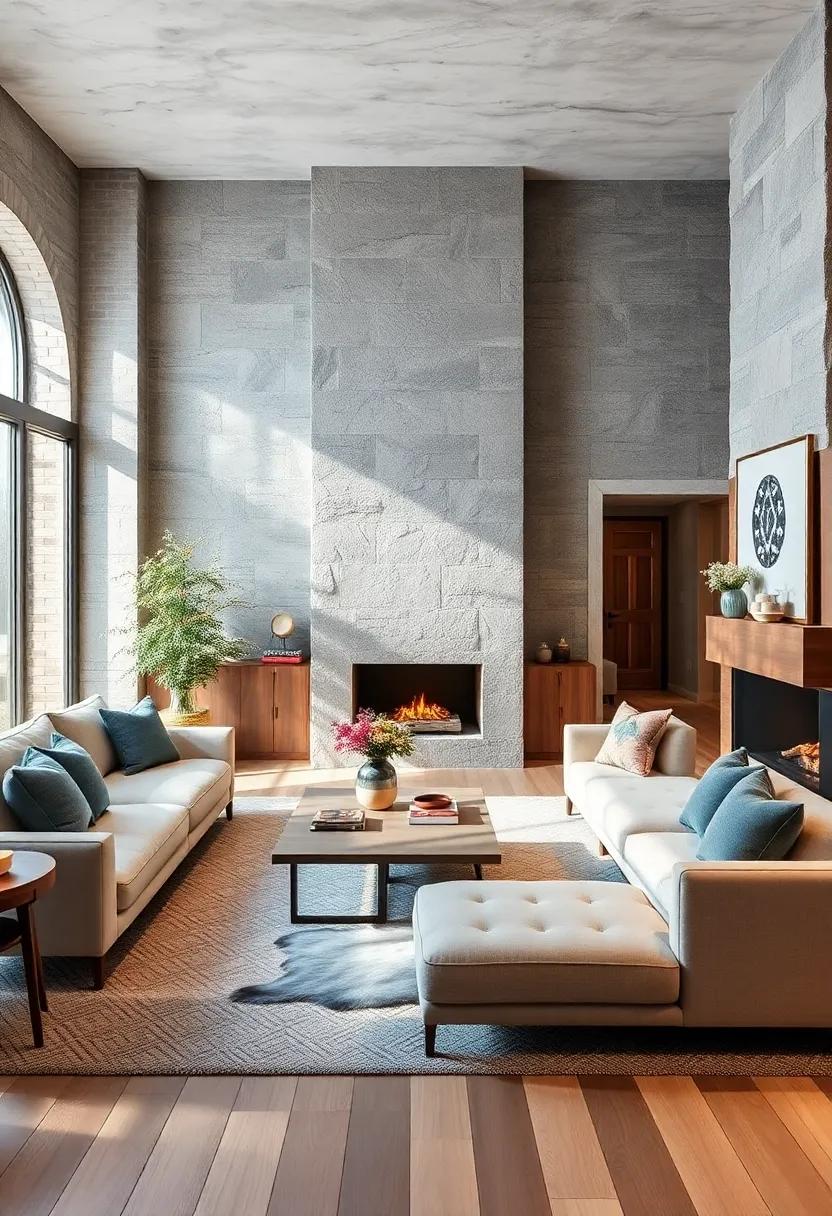 integrating Frosty⁢ Blues and Cool ⁣Grays to Balance Warm ‌wood Elements in ‌Your Living‍ Spaces