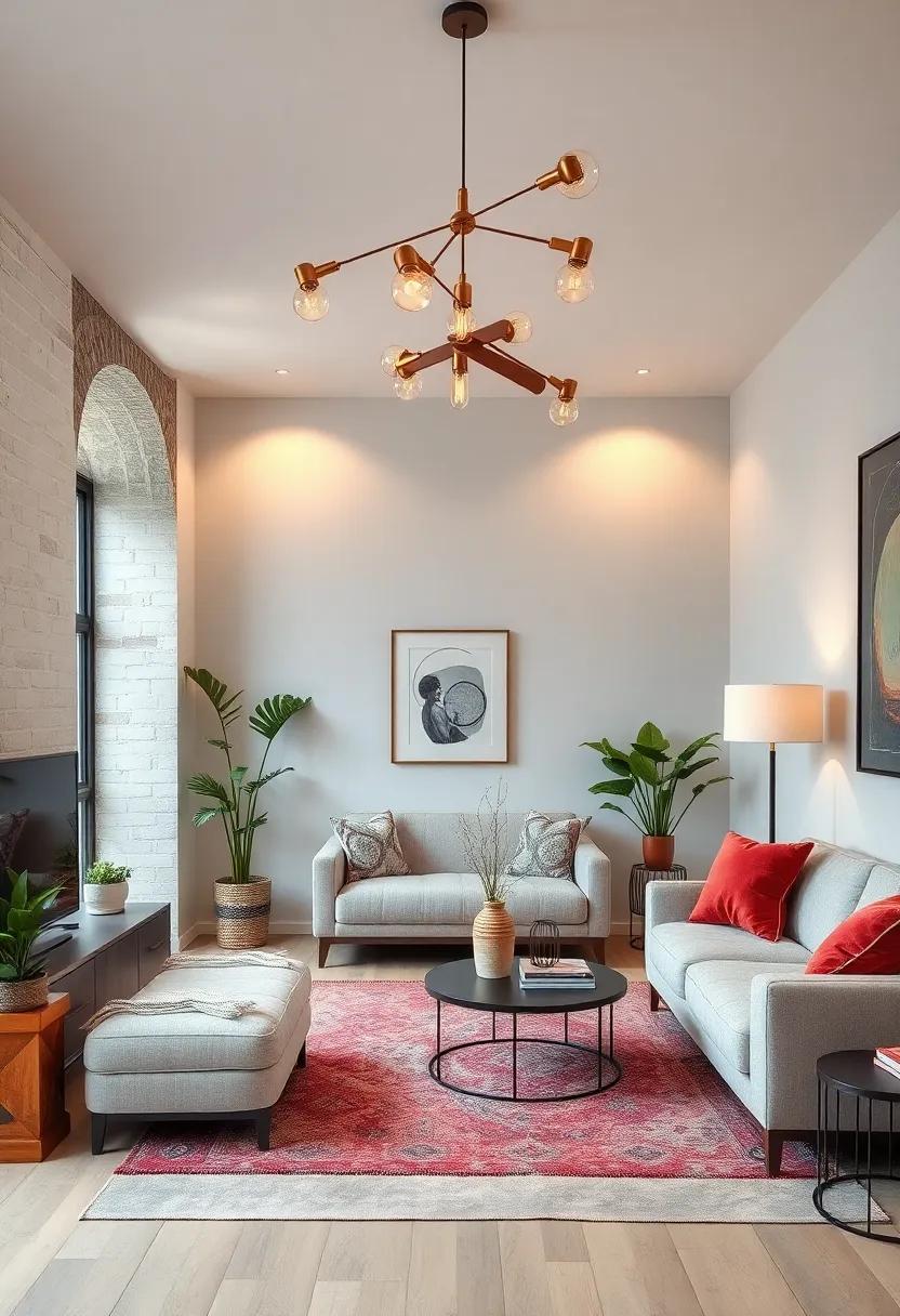 Choose⁣ statement lighting ​fixtures that⁤ serve as functional art ⁣pieces in your ​rooms