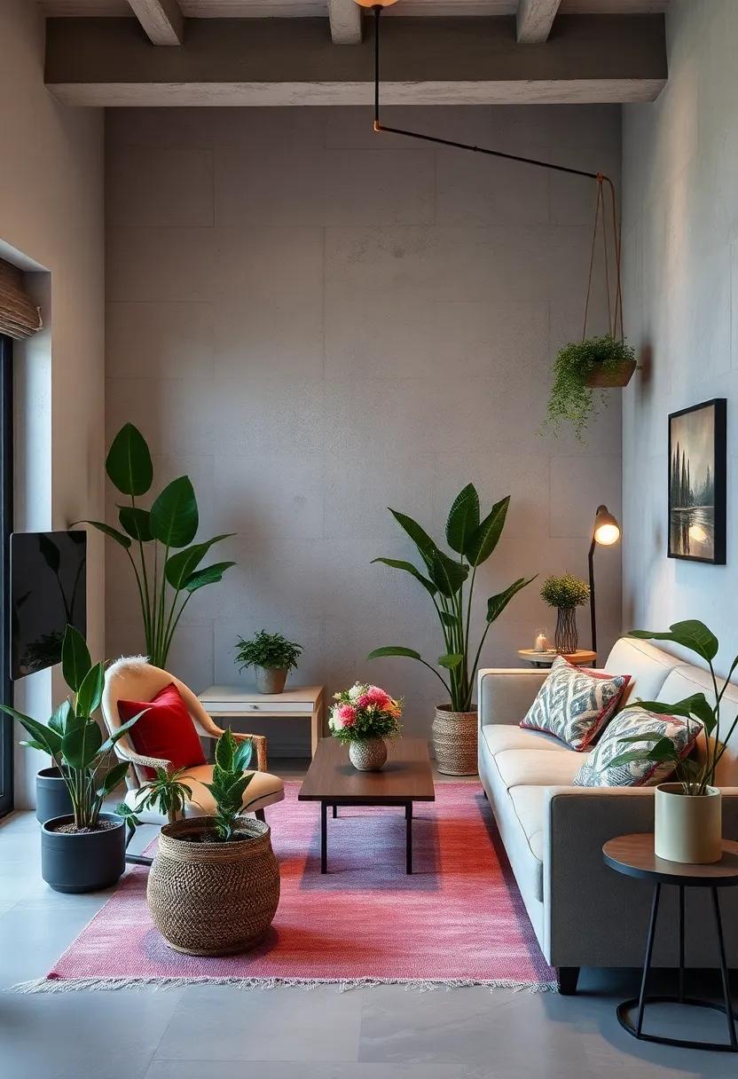 Introduce plants ​of varying sizes and leaf shapes to bring life ⁤and freshness to every corner