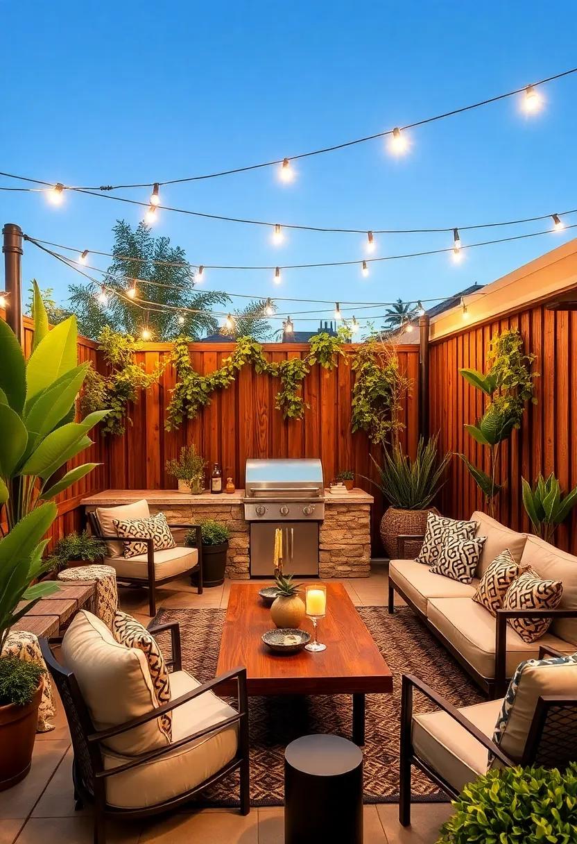 Industrial Pipe Fence Construction: Use repurposed industrial pipes as fence posts paired with wood or metal panels for an urban, edgy perimeter