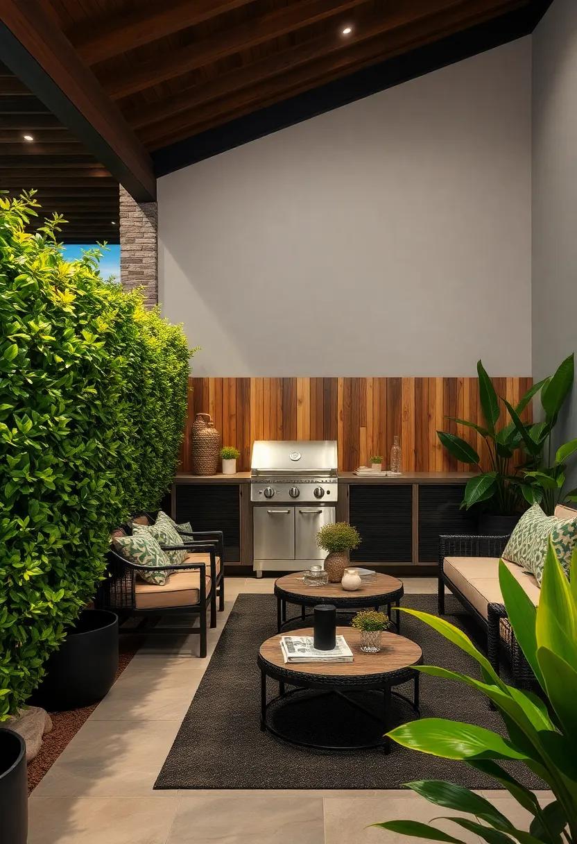 Living Hedge Fencing: Plant dense shrubs or small ​trees to form a ⁤lush, ⁢green barrier that naturally delineates your BBQ ‍spot