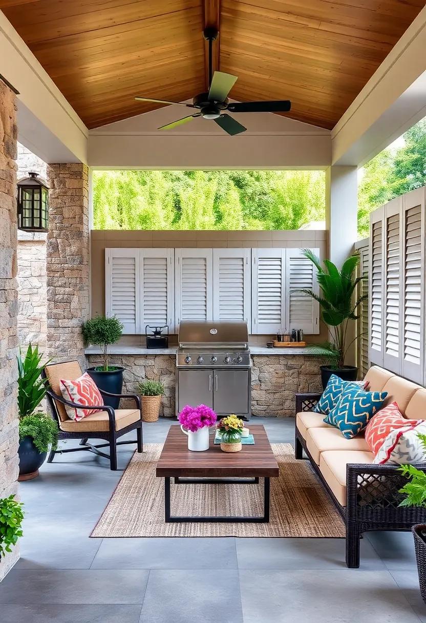 Outdoor Screens with Shutters: Install decorative‍ window shutters mounted ⁢as fencing panels to add charm and partial seclusion