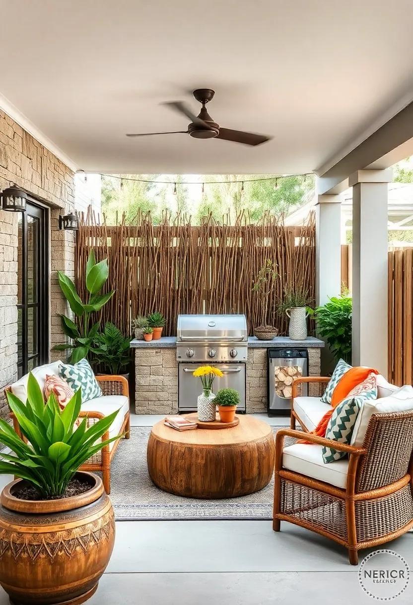 Woven Branch Fencing: Craft an organic fence using woven branches and ‌twigs to create a natural, handcrafted look‌ that complements ‌your yard