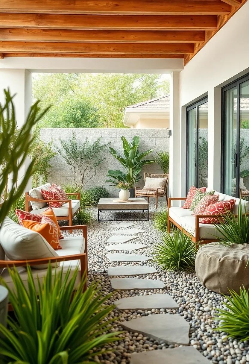 create gravel pathways that not only add ‍texture but also ⁣reduce water evaporation