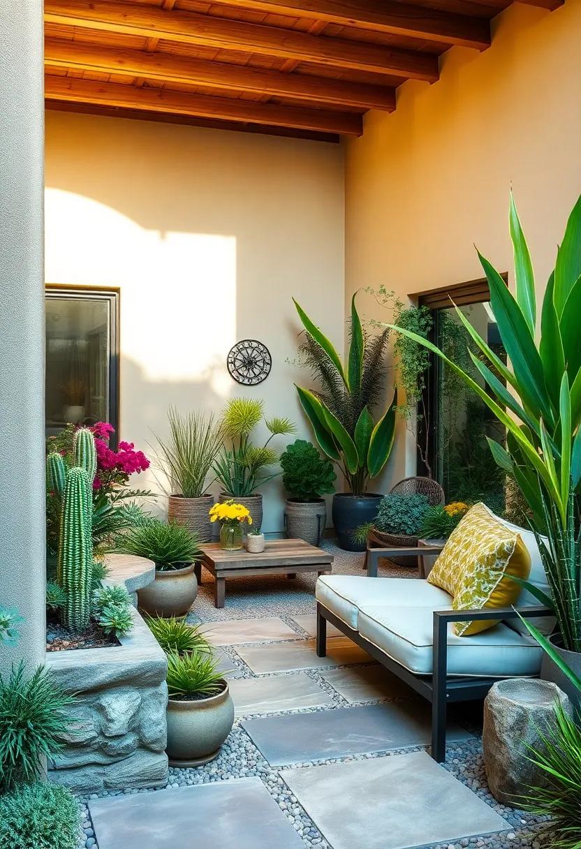 Incorporate rainwater harvesting systems to irrigate ​your xeriscape garden sustainably