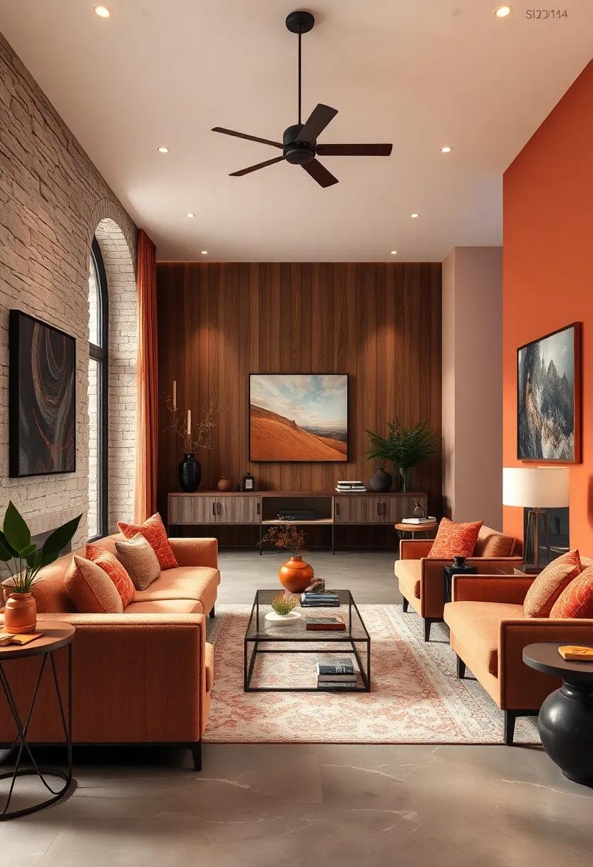 Opt for Rust-Colored ⁤textiles to Infuse Vibrancy Without Overpowering