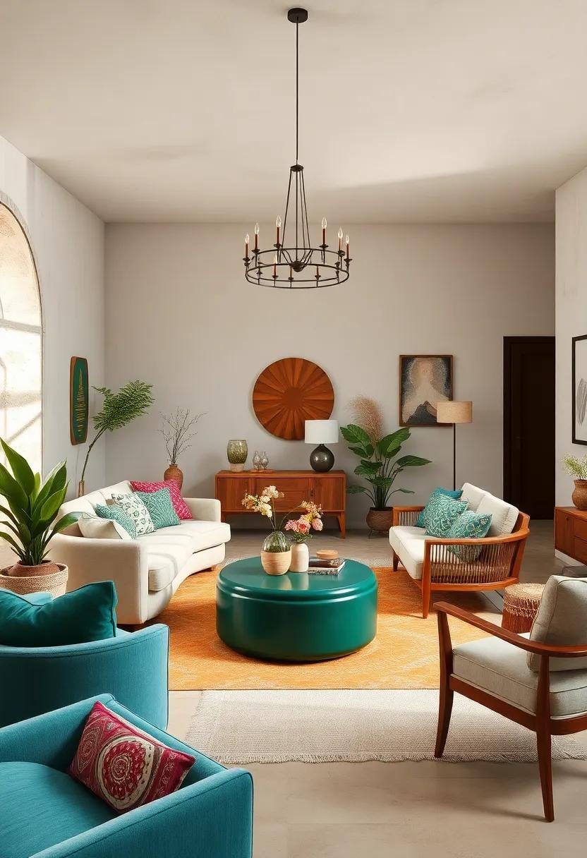 Combine jewel tones like emerald and ⁣sapphire with earthy hues for‌ a ⁢rich palette